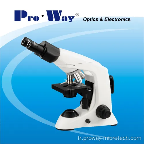 Microscope biologique binoculaire LED 40X-1000X